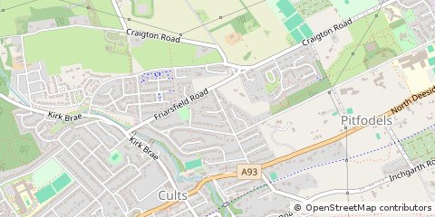 Map of Aberdeen