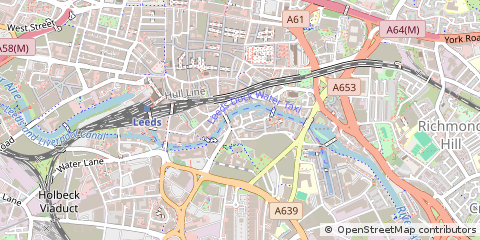 Map of Leeds