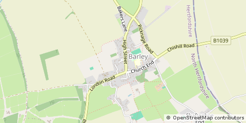 Map of Royston, Hertfordshire