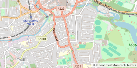 Map of Maidstone