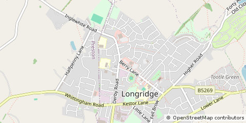 Map of Preston