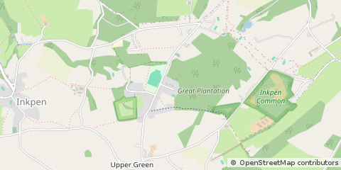 Map of Blandford Forum