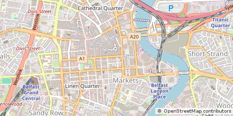 Map of Belfast