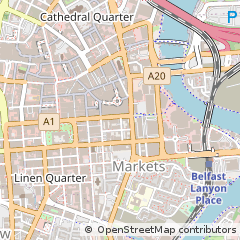 Map of Belfast
