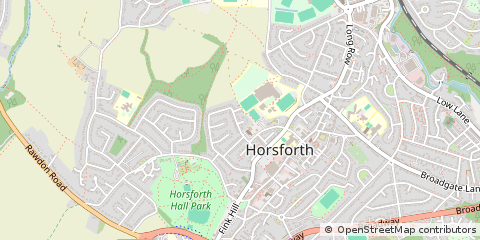 Map of Leeds