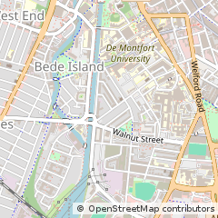 Map of Leicester, Leicestershire