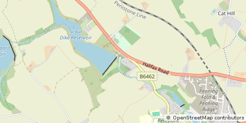 Map of Sheffield, South Yorkshire