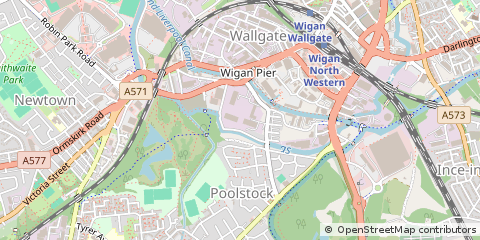 Map of Lancs, Lancashire
