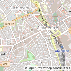Map of Aberdeen