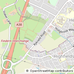 Map of Derby