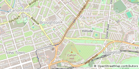 Map of Edinburgh