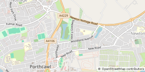 Map of Porthcawl