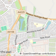 Map of Porthcawl