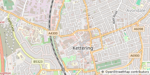 Map of Kettering