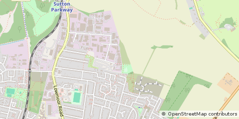Map of Nottingham, Nottinghamshire