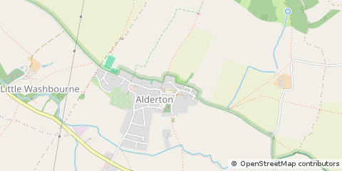 Map of Tewkesbury, Gloucestershire