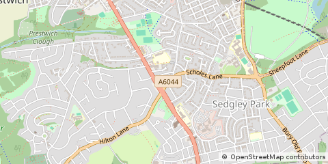 Map of Manchester