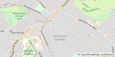 Map of Nottingham