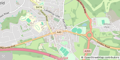 Map of Beaconsfield
