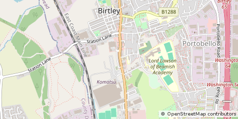Map of Chester LE Street