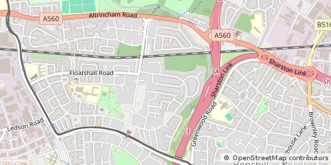 Map of Manchester