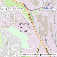 Map of Scunthorpe, North Lincolnshire