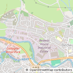 Map of Caerphilly