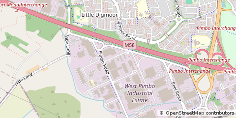 Map of Skelmersdale