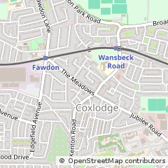 Map of Newcastle Upon Tyne, Tyne and Wear