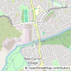 Map of Falkirk