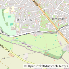 Map of Sheffield