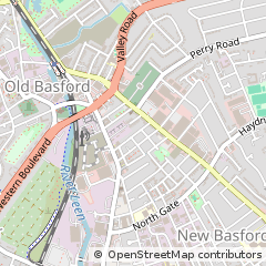Map of Nottingham