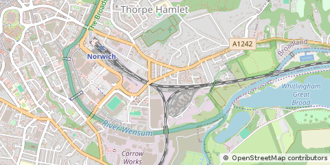 Map of Norwich