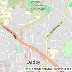 Map of Leicester