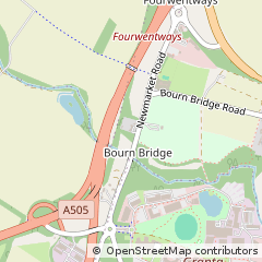 Map of Cambridge, Cambridgeshire