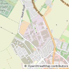 Map of Margate, Kent