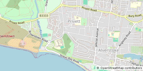 Map of Gosport, Hampshire