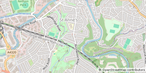 Map of Bristol