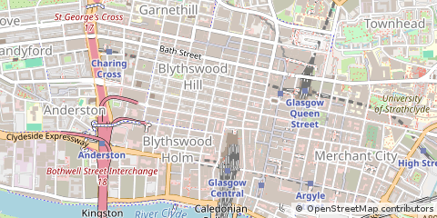 Map of Glasgow