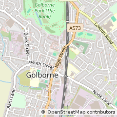 Map of Warrington