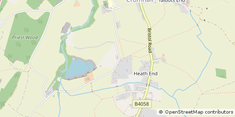 Map of Wotton-Under-Edge