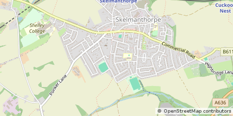 Map of Huddersfield