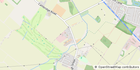 Map of Cambridge, Cambridgeshire