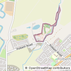 Map of West Calder, West Lothian