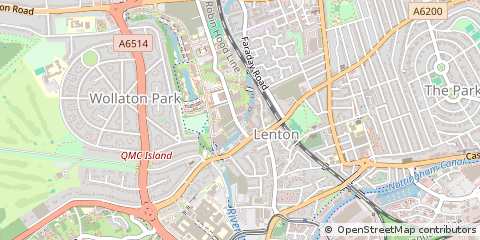 Map of Nottingham