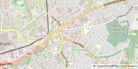 Map of Oldham