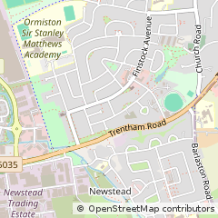 Map of Stoke-on-Trent, Staffordshire