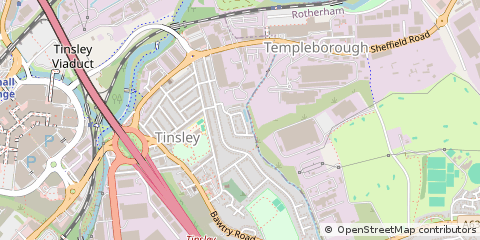 Map of Sheffield
