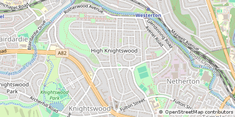 Map of Glasgow