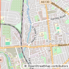 Map of Nottingham